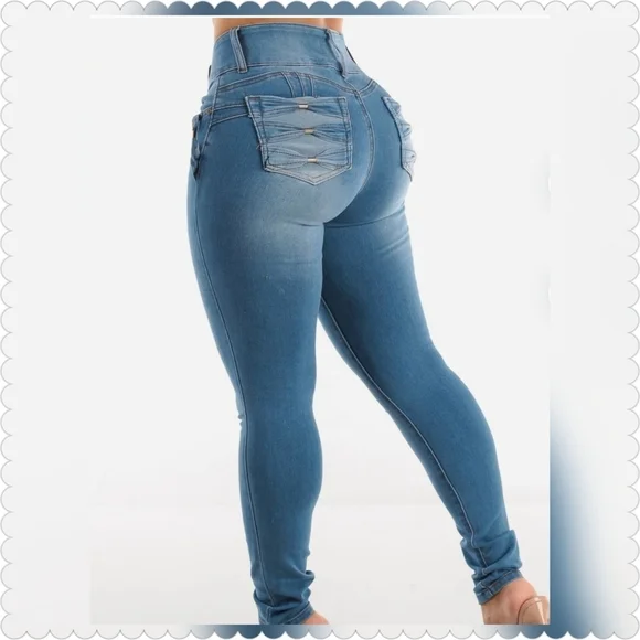 💞PLUS SIZE 100% Authentic Colombian 👖 - Picture 2 of 4